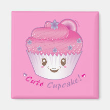Cute Cupcake! Magnets