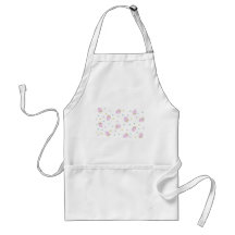Cute cupcake pattern apron