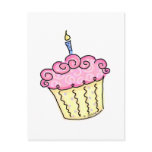Cute Cupcake Postcards