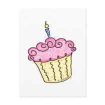 Cute Cupcake postcards by jgoodedesigns Cute Cupcake postcards