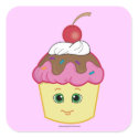 Cute Cupcake sticker