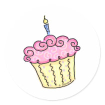 Cute Cupcake stickers by jgoodedesigns Cute Cupcake stickers