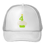 Cute Cupcake with Birthday Candle Trucker Hat