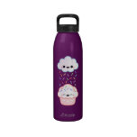 Cute Cupcake with Sprinkles Drinking Bottle
