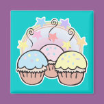 cute cupcakes and stars