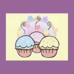 cute cupcakes and stars