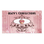Cute Cupcakes: Confections Fancy Desserts Pastries Business Card
