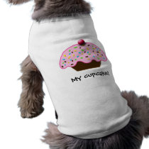 cute cupcakes pet t-shirt