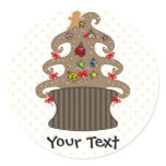Cute Cupcakes Holiday Gifts stickers