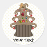 Cute Cupcakes Holiday Gifts stickers