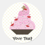 Cute Cupcakes Holiday Gifts stickers