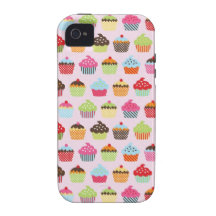 Cute Cupcakes iPhone 4 Case