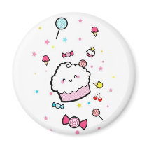 Cute Cupcakes Magnet