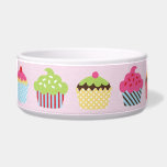 Cute Cupcakes Pet Water Bowls