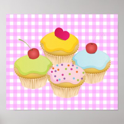 Cute Cupcakes Posters