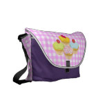 Cute Cupcakes rickshaw messenger bags