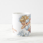 Cute Cupid Angel with Love Arrow by Al Rio Coffee Mugs