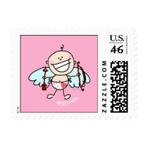 Cute Cupid postage