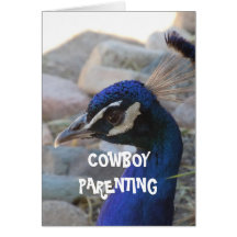 Cute Curfew Alarm for Parents - Cowboy Parenting Card
