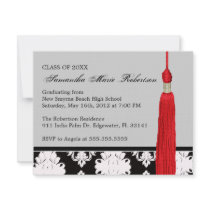 Cute Custom Graduation Invitation