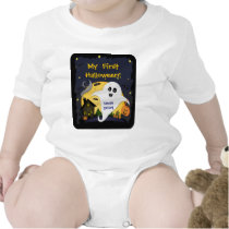 Cute Custom Halloween Ghost & Friends t-shirts by jamiecreates1 Cute Custom Halloween Ghost & Friends t-shirts