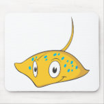 Cute Custom Stingray Cartoon Shirt mousepads