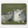 Cute Customizable Angora Rabbit Mousepad