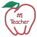 Cute Customizable Embroidered Apple Tees embroidered shirts