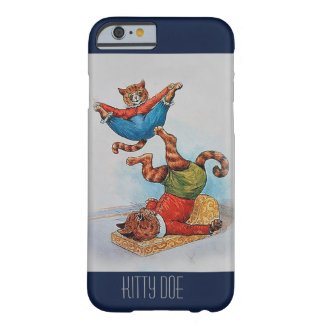 Cute Customizable iPhone6 Case - Louis Wain's Cats Barely There iPhone 6 Case