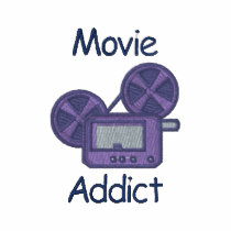 Cute Customizable Old Time Movie Projector Tees embroidered shirts by naturetees Cute Customizable Old Time Movie Projector Tees embroidered shirts