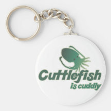 Cute Cuttlefish just wants to cuddle Keychains