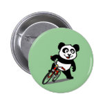 Cute Cycling Panda Pins