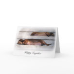 Cute Dachshund Card