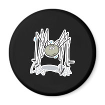 cute daddy long legs fridge magnet
