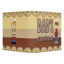 Cute Dads Cookbook Recipe Binder