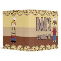 Cute Dads Cookbook Recipe Binder