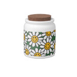 Cute Daisy Flower Pattern Candy Dish