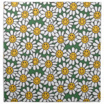 Cute Daisy Flower Pattern Printed Napkin