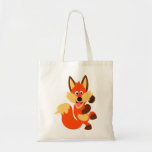 Cute Dancing Cartoon Fox Bag