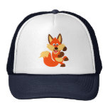 Cute Dancing Cartoon Fox Hat