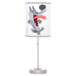 Cute Dancing Cartoon Wolf Table Lamp