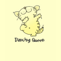 Cute Dancing TShirt | Cute Kitten Love Dancing Tee
