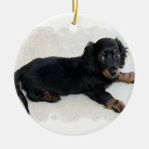 Cute Daschund  Ornament