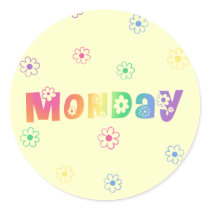Cute Day Of The Week Monday stickers