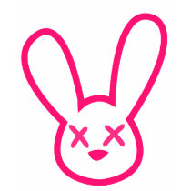 Cute Dead Bunny Women's Tee (Black) t-shirts