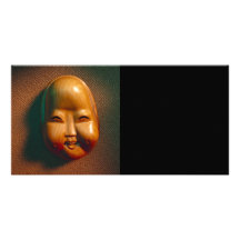 Cute Decorative Mask Picture Card