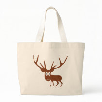 cute Deer comic style Bags