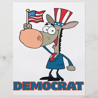 Democrat Donkey Clipart