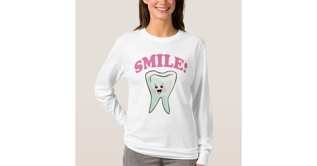 Cute Dental Hygienist TShirt Zazzle