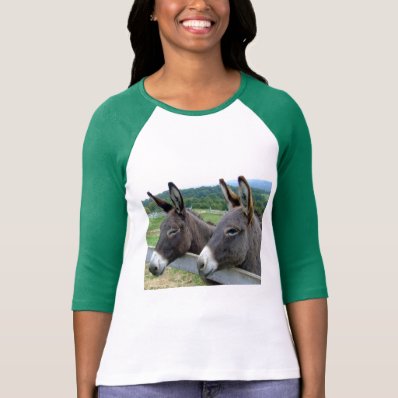 Cute Destiny Farm Animals Donkey Mule Art T-shirt